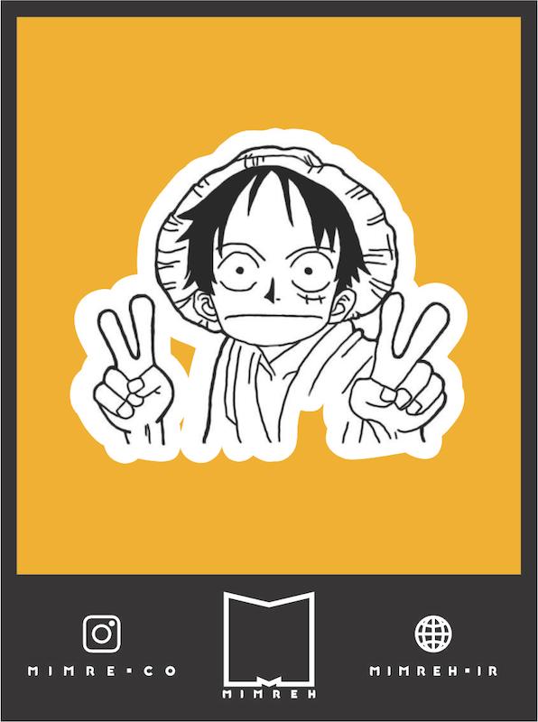 استیکر One piece4
