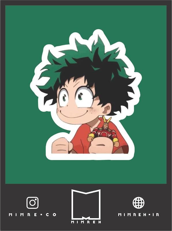 استیکر my hero academia4