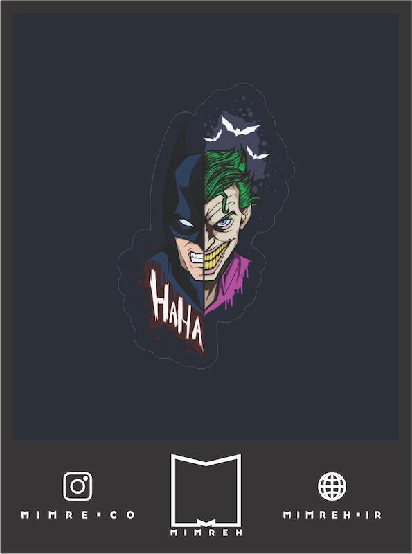 استیکر Bat Man2