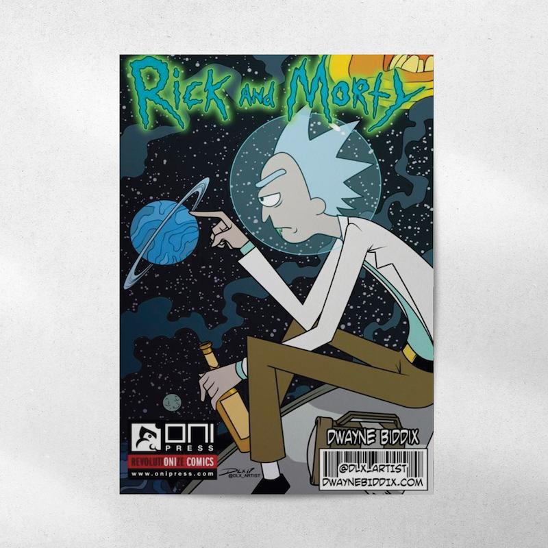 پوستر Rick And Morty