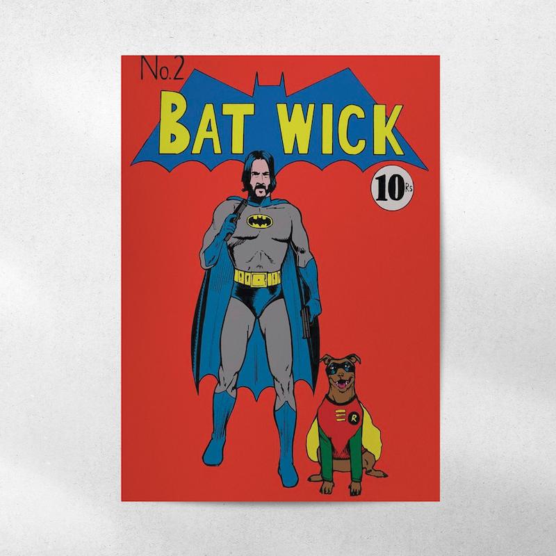 پوستر Bat Wick