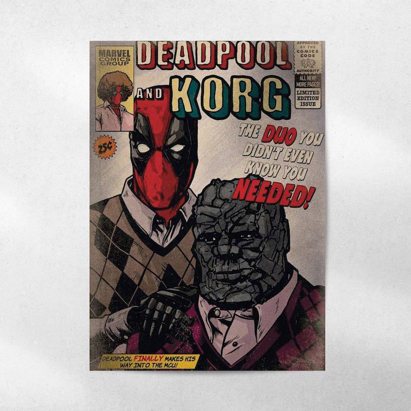 پوستر Dead pool and korg