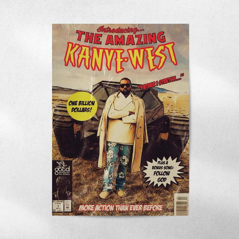 پوستر Kanye west