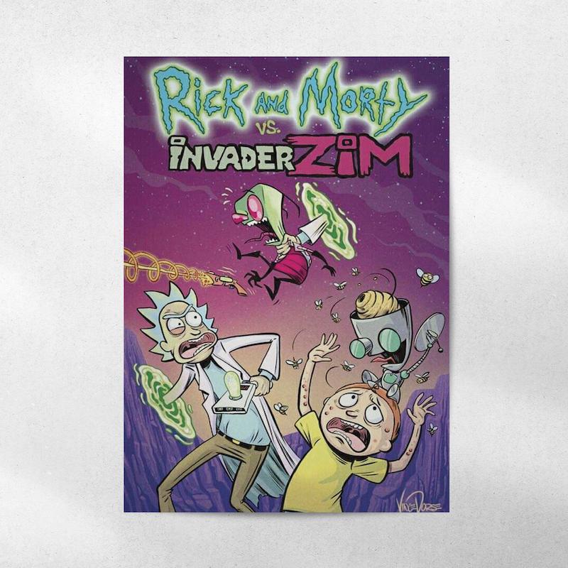 پوستر Rick and morty