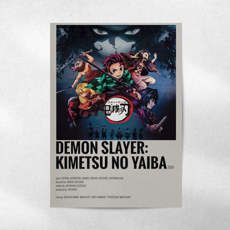 پوستر Demon slayer