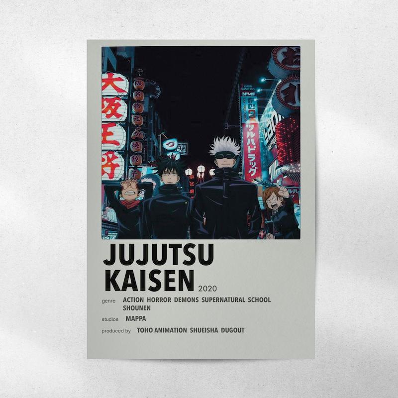 پوستر Jujutsu kaisen