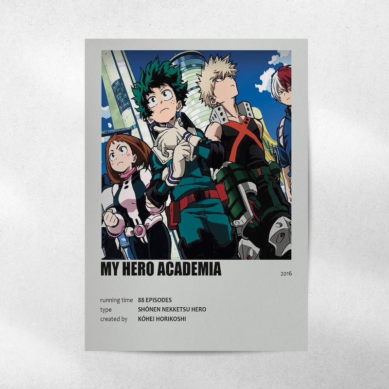 پوستر My hero academia