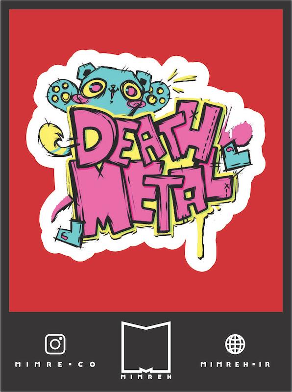 استیکر rock and metal bands24