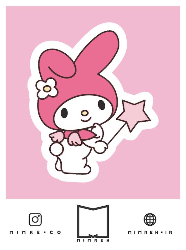 استیکر Hello kitty16