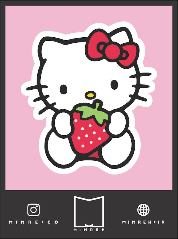 استیکر Hello kitty12