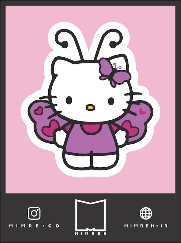 استیکر Hello kitty14
