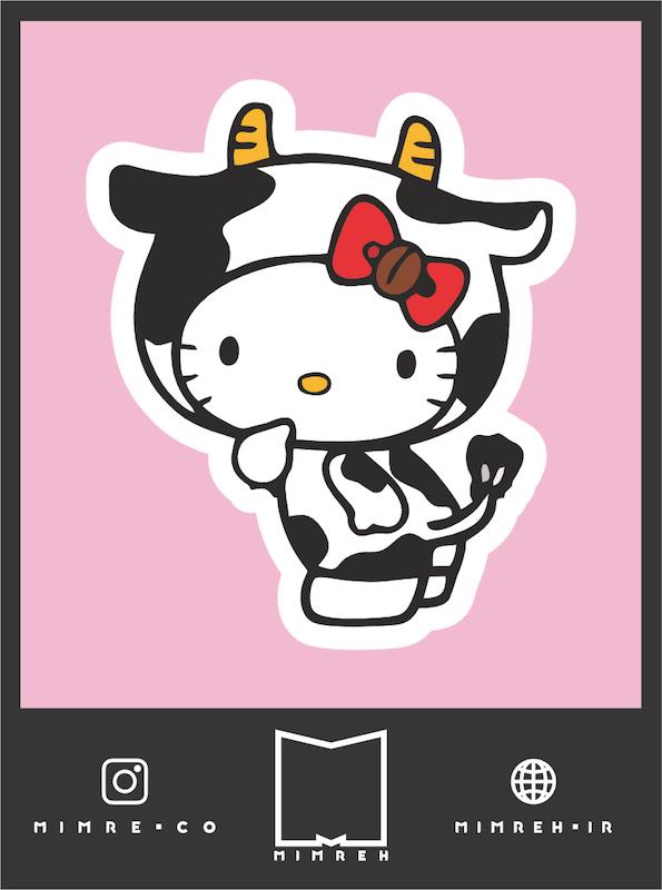 استیکر Hello kitty6