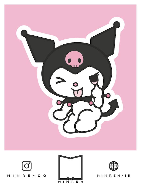 استیکر Hello kitty1