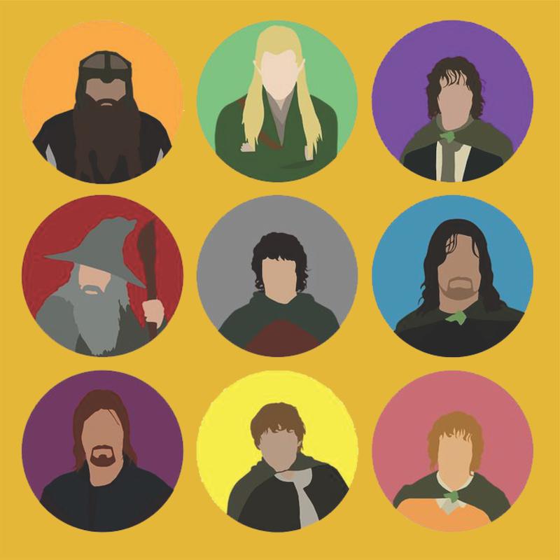 استیکر پک Lord of the Rings2