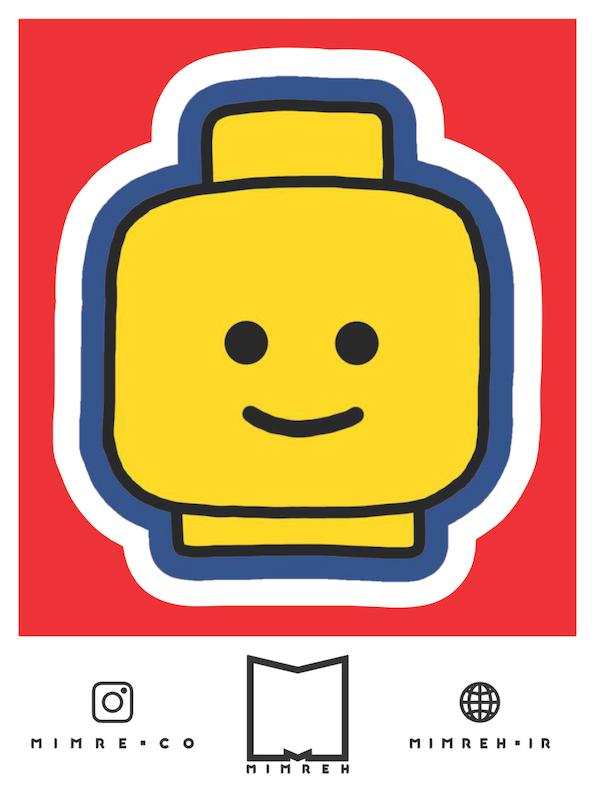 استیکر Lego1