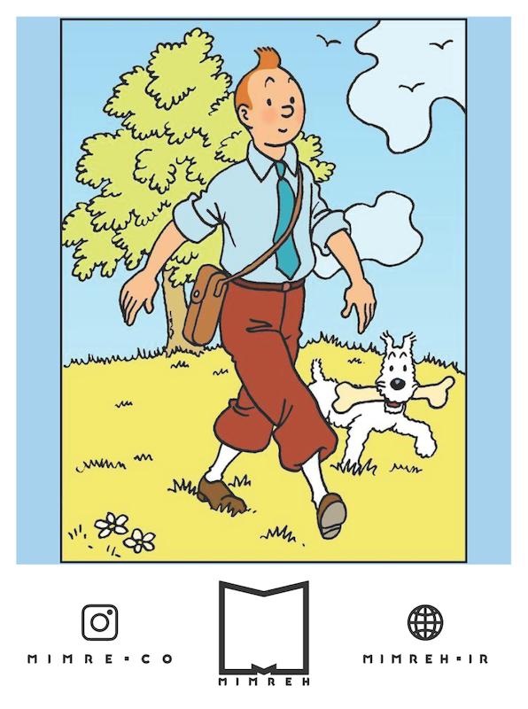 استیکر Tintin28