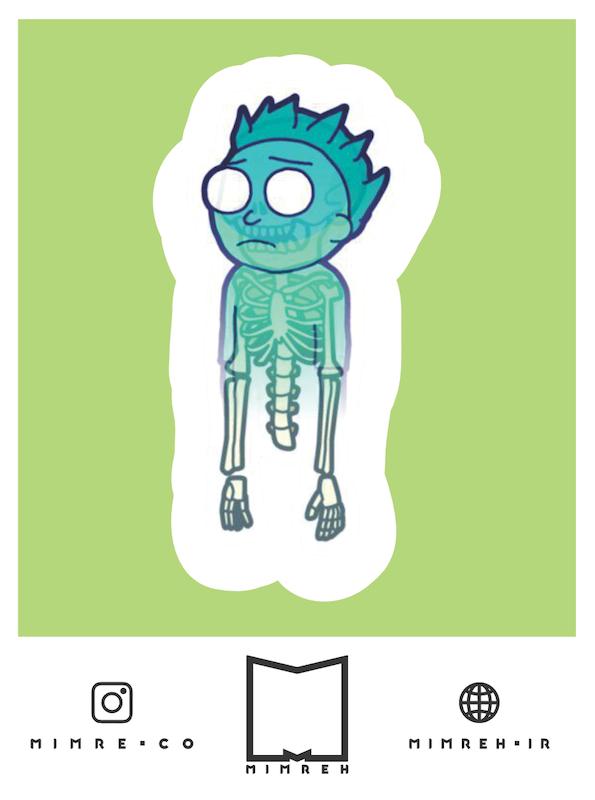 استیکر rickandmorty27