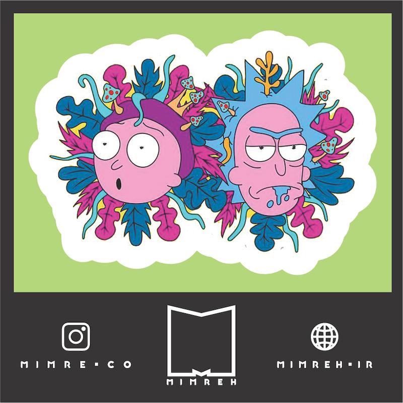 استیکر rickandmorty28