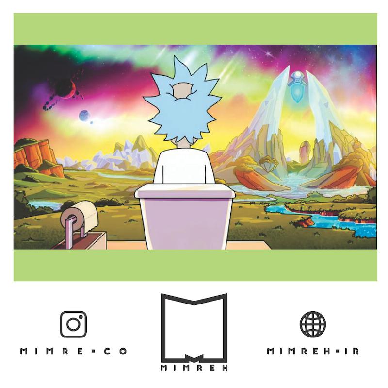 استیکر rickandmorty31