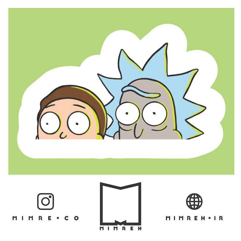 استیکر rickandmorty32