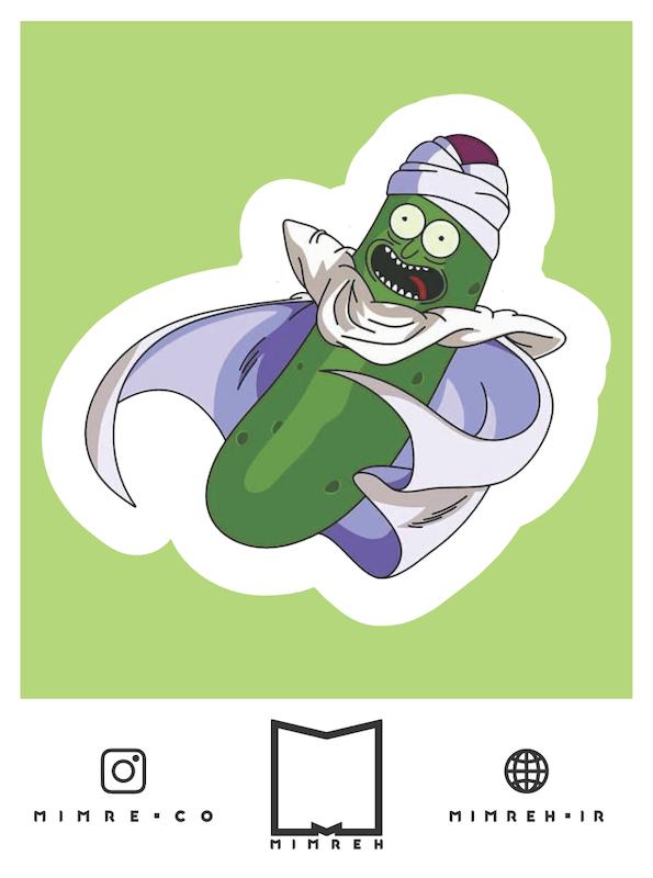 استیکر rickandmorty36