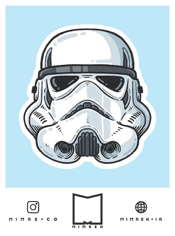 استیکر Starwars1