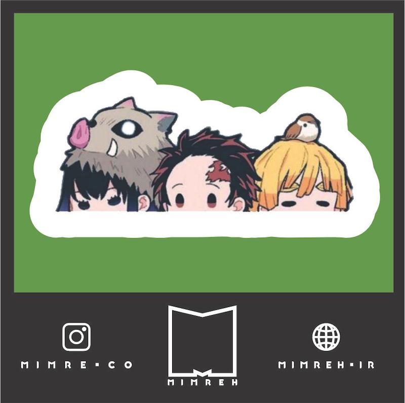 استیکر  Demon slayer