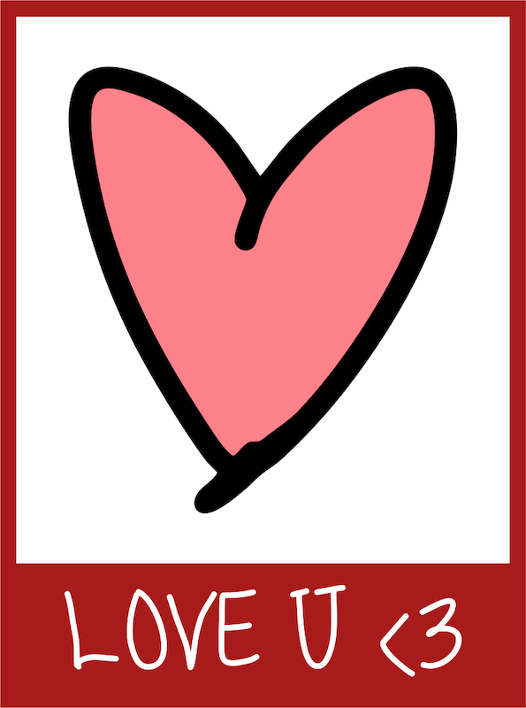 استیکر valentine V7  (ارسال موشکی سریع)
