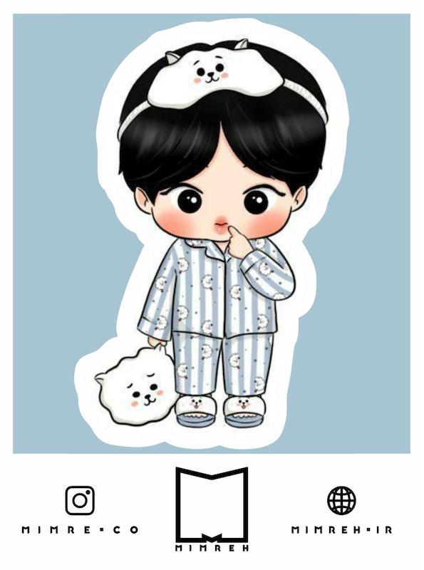 استیکر Korean