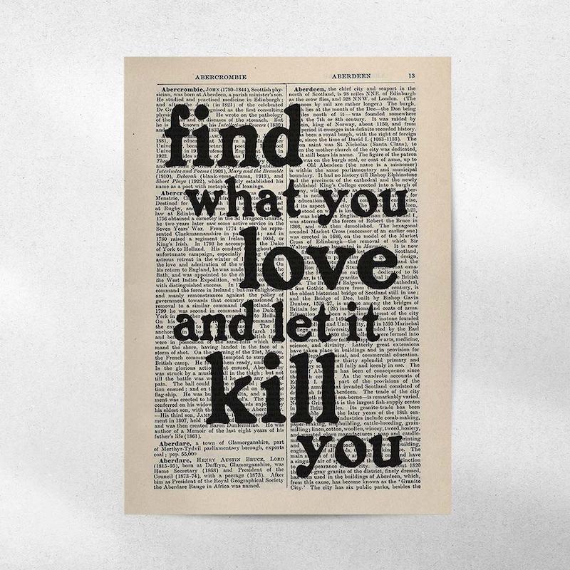 پوستر Find What You Love