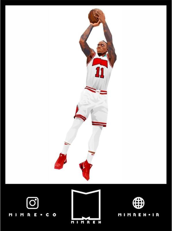استیکر Basketball