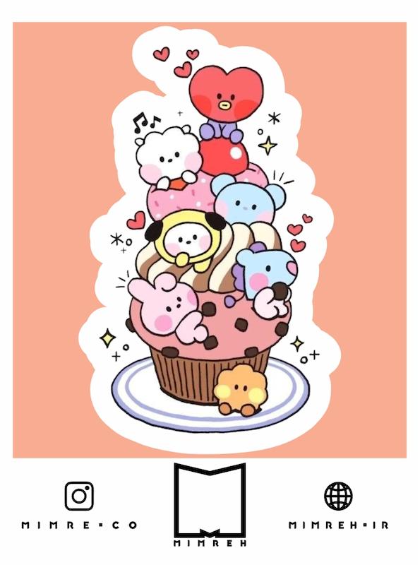 استیکر BT21