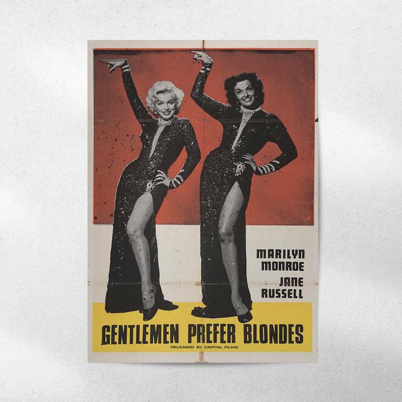 پوستر Gentlemen Prefer Blondes