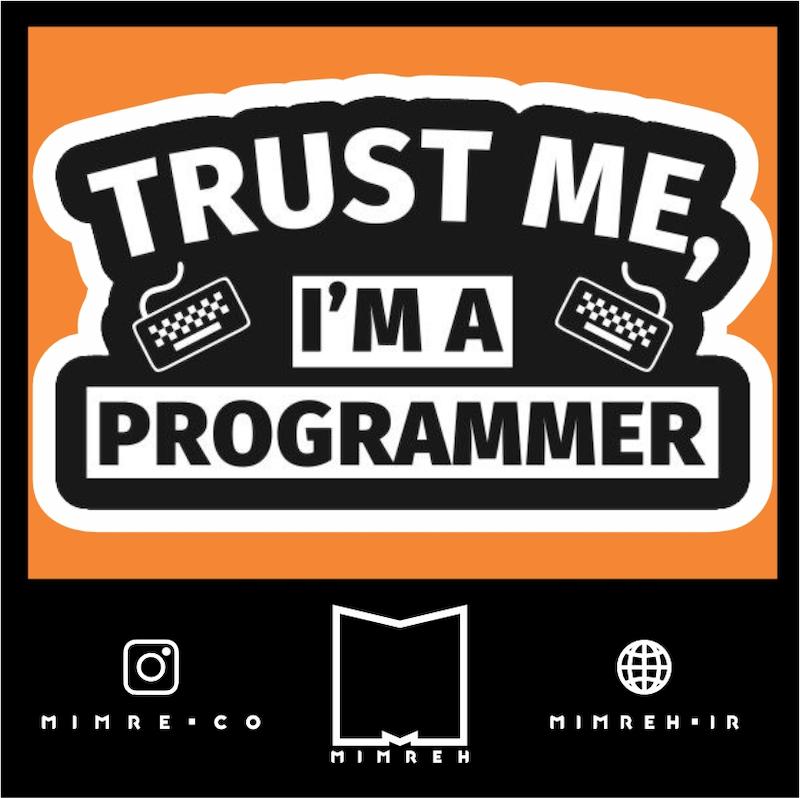 استیکر   Programer
