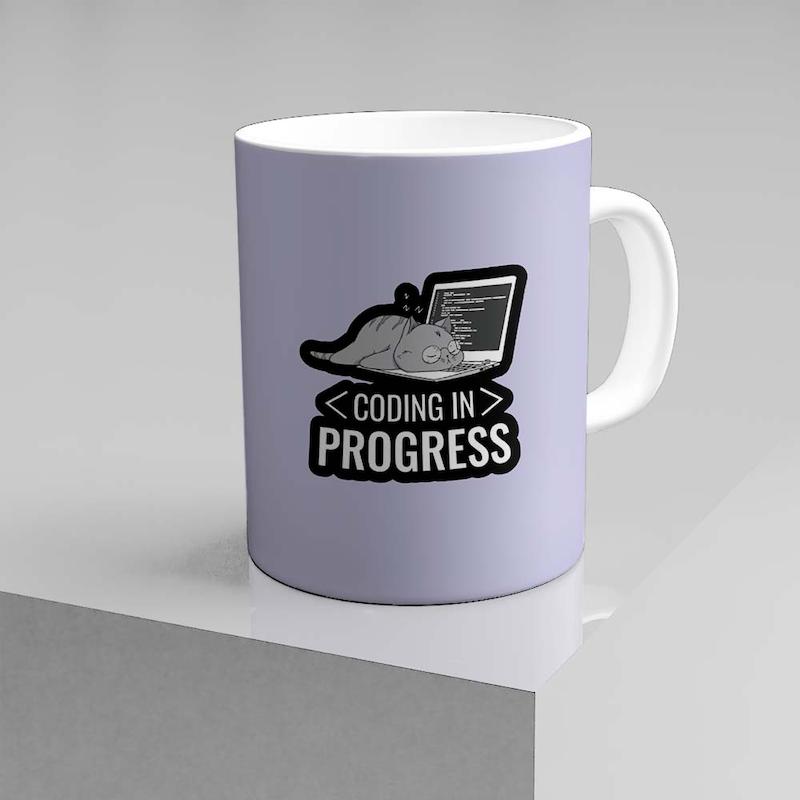 ماگ Coding in Progress