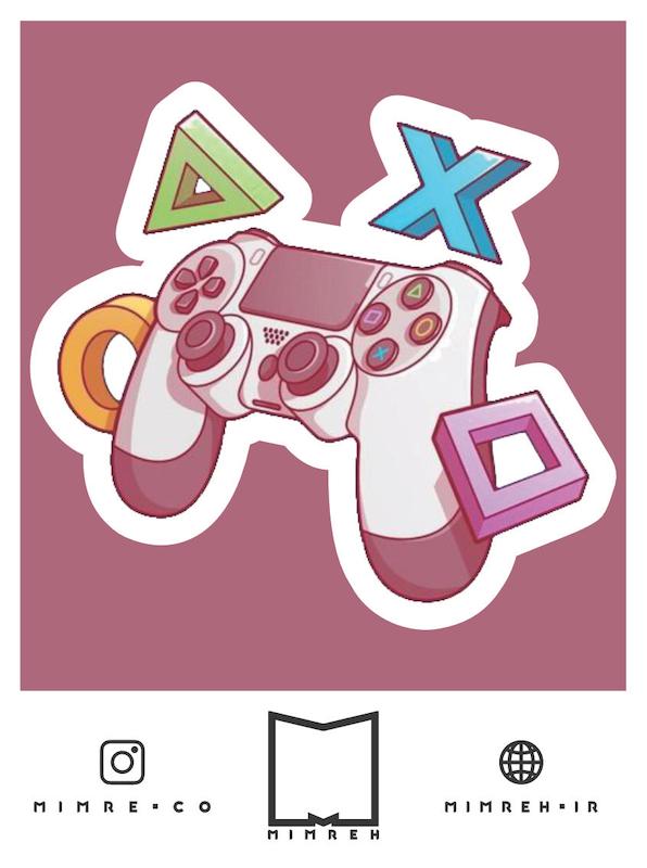 استیکر Gaming Controller