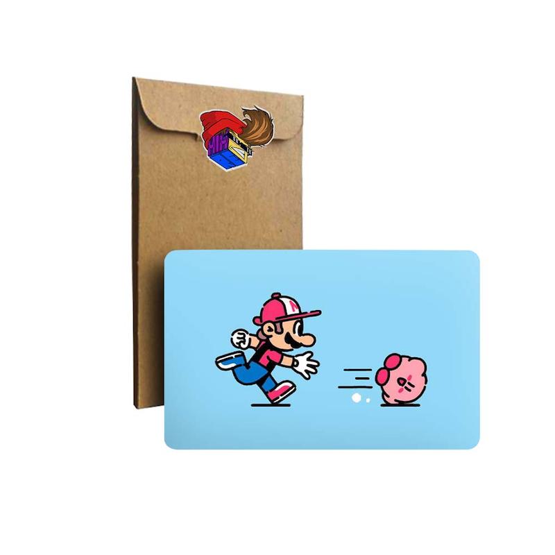 استیکر کارت Super Mario