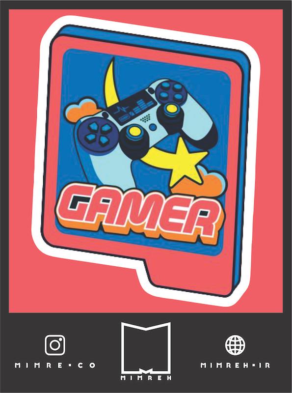 استیکر Gamer