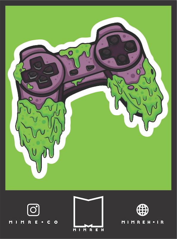 استیکر Gaming Controller