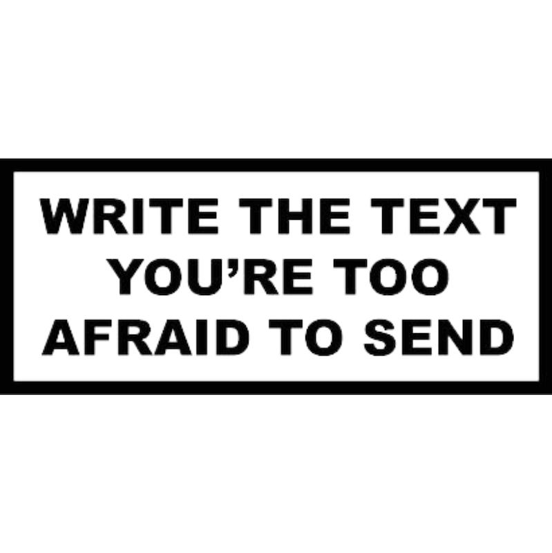 استیکر Write The Text