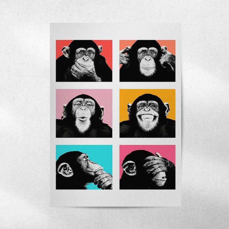 پوستر Monkeys