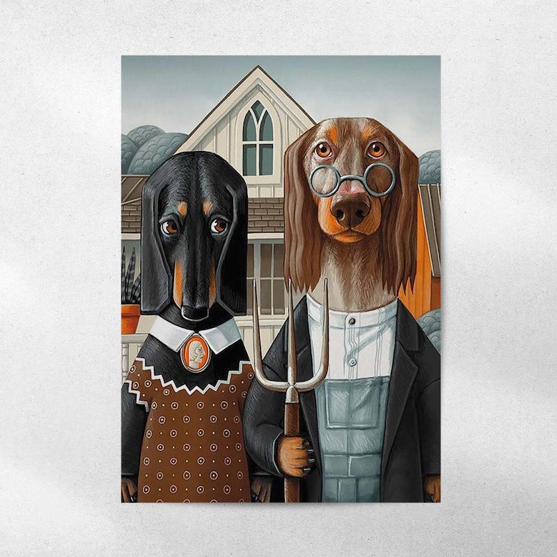 پوستر Art - Dog
