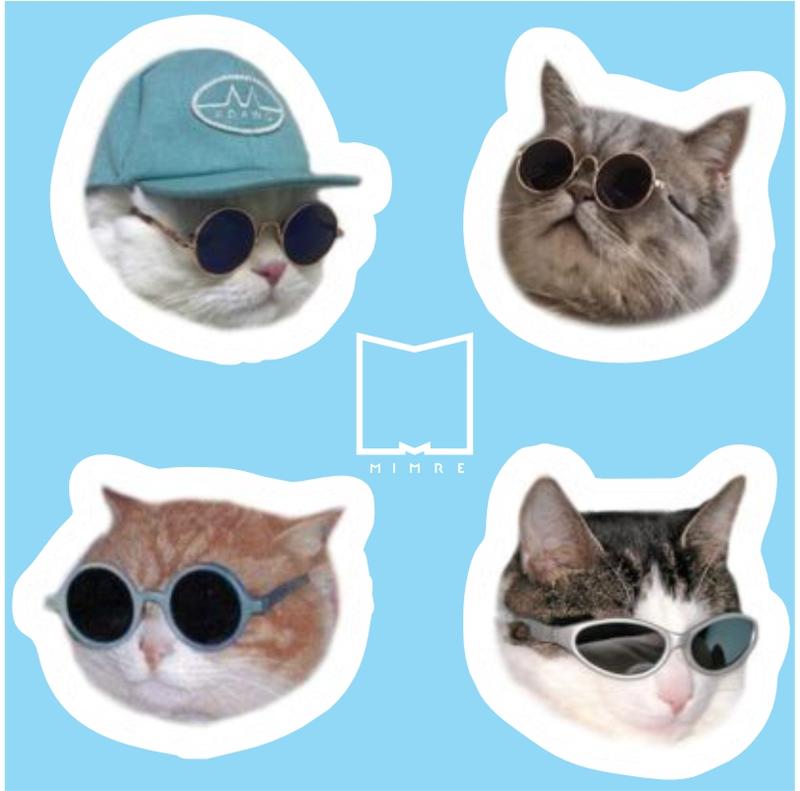 پک استیکر Cat Memes