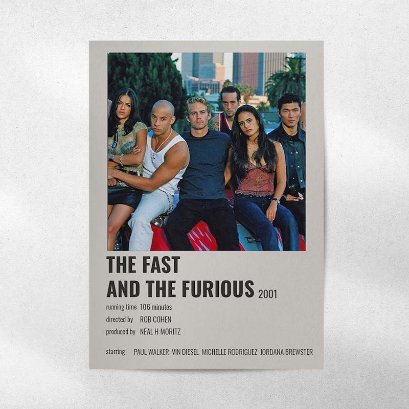 پوستر The Fast And The Furious