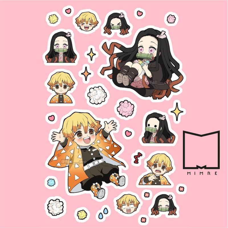 پک استیکر Anime - Demon Slayer