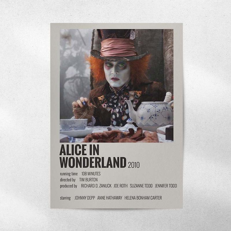 پوستر Alice In Wonderland