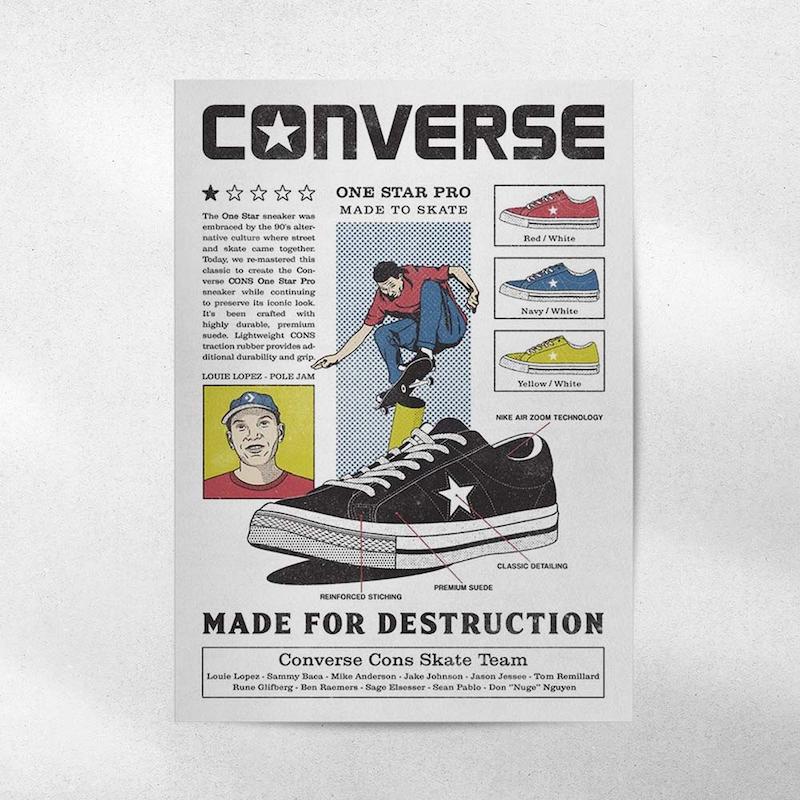 پوستر Converse