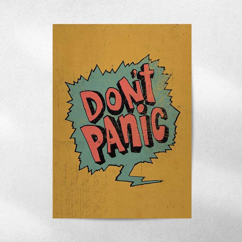 پوستر Dont Panic