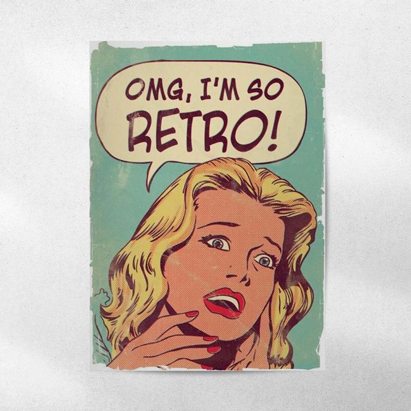 پوستر OMG Im So Retro