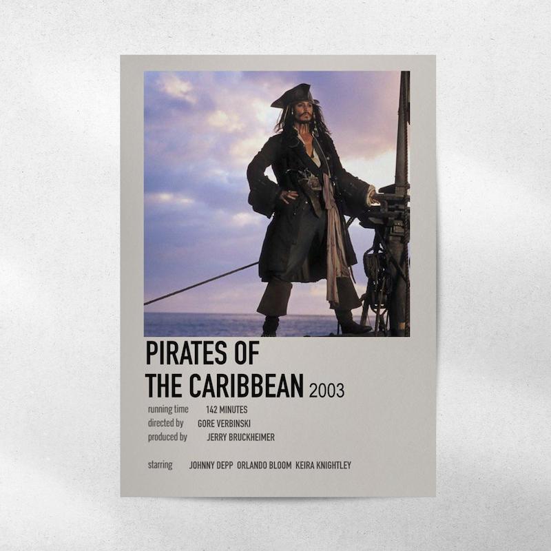 پوستر Pirates of the Caribbean